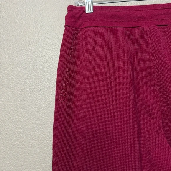 Calvin Klein Performance Waffle Knit Lounge Set - Picture 12 of 15